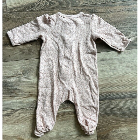 Carter's Floral & Hearts Sleepers Footies Pajamas  2-Way Zipper 3M Lot of 3 NWOT - Picture 5 of 14